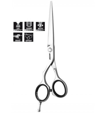 Tijera Jaguar Diamond Zurdos 5,75"