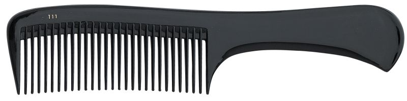 SIBEL Peine de Corte Delrin 111 Negro 21.8cm