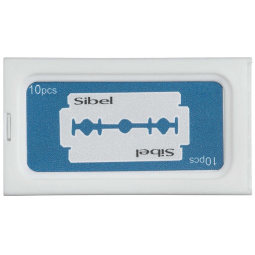 [P001581] SIBEL Cuchillas para maquinilla de afeitar S + L + Alu 10pzs
