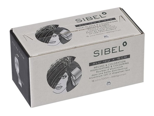 [P002952] SIBEL Rollo Alufoil 12µ Plata 15cmx100m