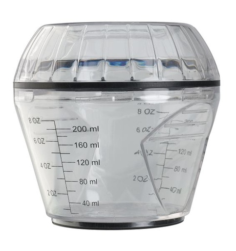 [P000738] SIBEL Mixing Tools 3-in-1 Measurer/Shaker/Bowl 200ml